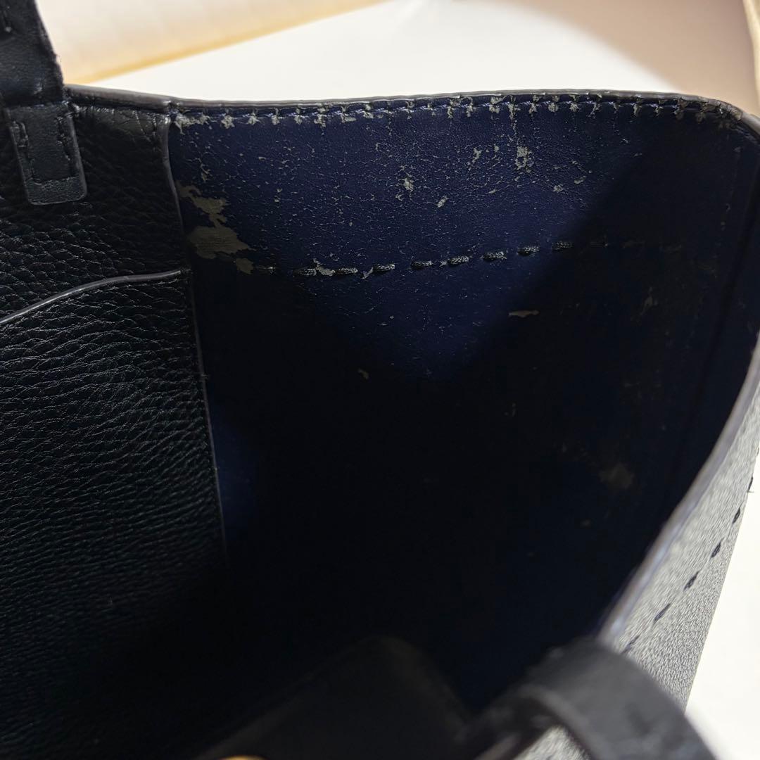 ✨美品✨ トリーバーチ トートバッグ A4可 レザー マックグロー フリンジ 黒