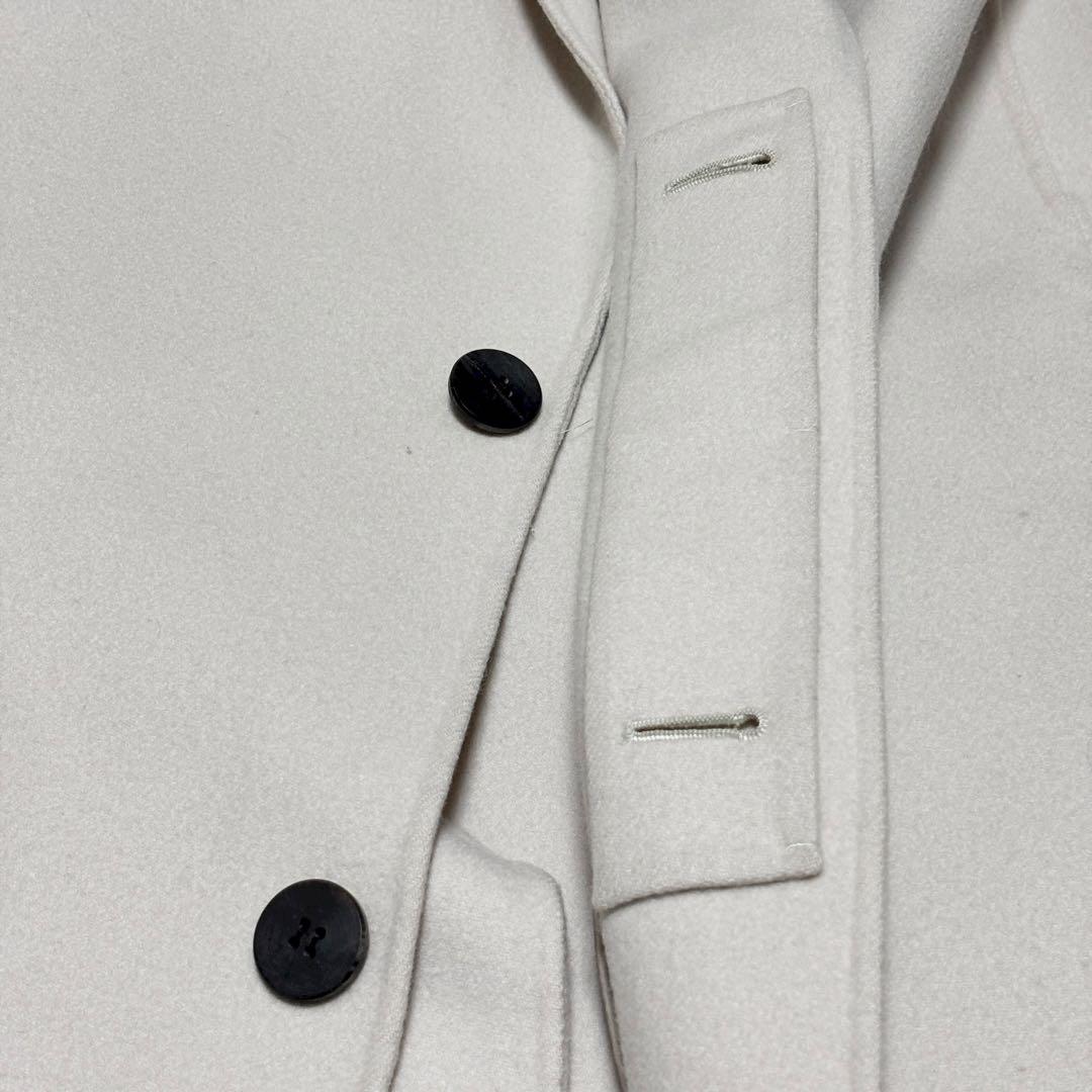 美品 GALERIE VIE ライトメルトン チェスターコート ウールカシミヤ