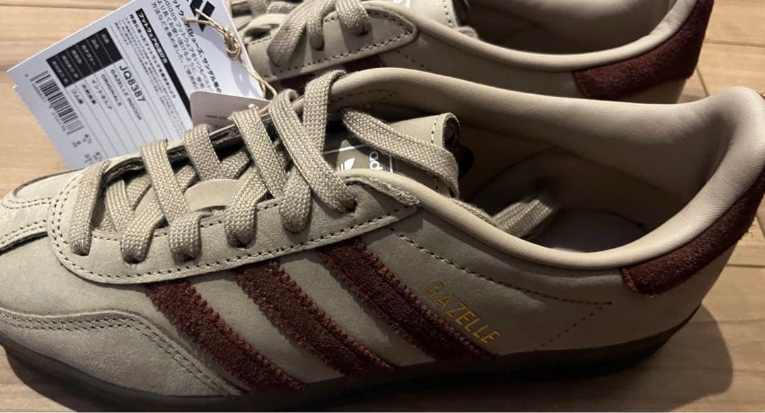 adidas originals/GAZELLE INDOOR ベージュ23