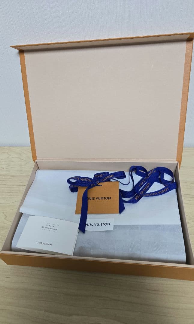 ルイ・ヴィトン ストール/エトールダミエグラディエント/ネイビー/M76570