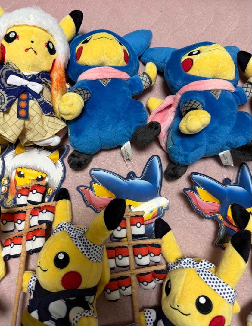 ピカチュウ ぬいぐるみ セット 和風衣装