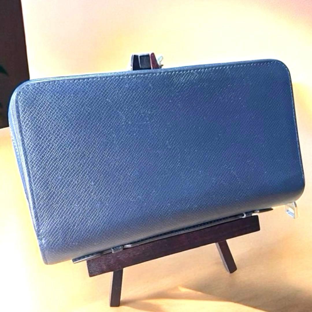 【希少】 ルイヴィトン タイガ ジッピーXL オーガナイザー オセアンブルー