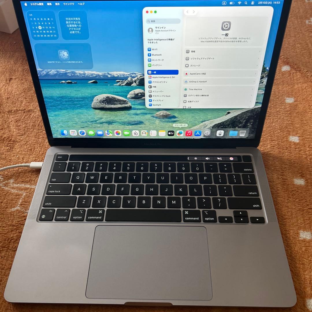 美品MacBook Pro 2020 M1 A2338 16GB 250GB