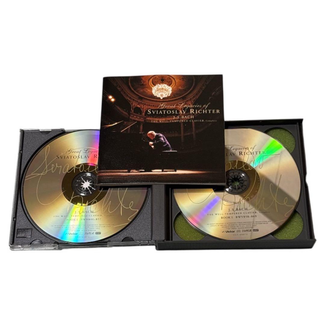 J.S.バッハ:平均律クラヴィーア曲集(全巻) リヒテル(P) CD4枚組