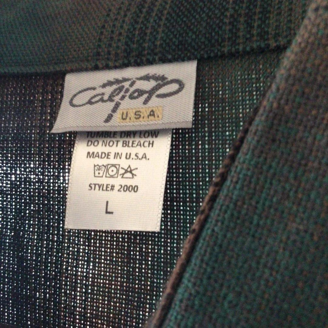 新品未使用CALTOPオンブレチェック ネルシャツ シャツ キャルトップ