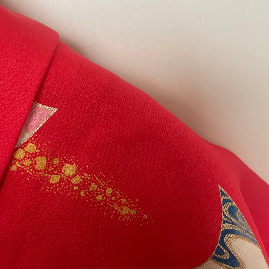 七五三 3歳 着物 フルセット 被布 赤 ピンク 花柄 女の子 前撮り