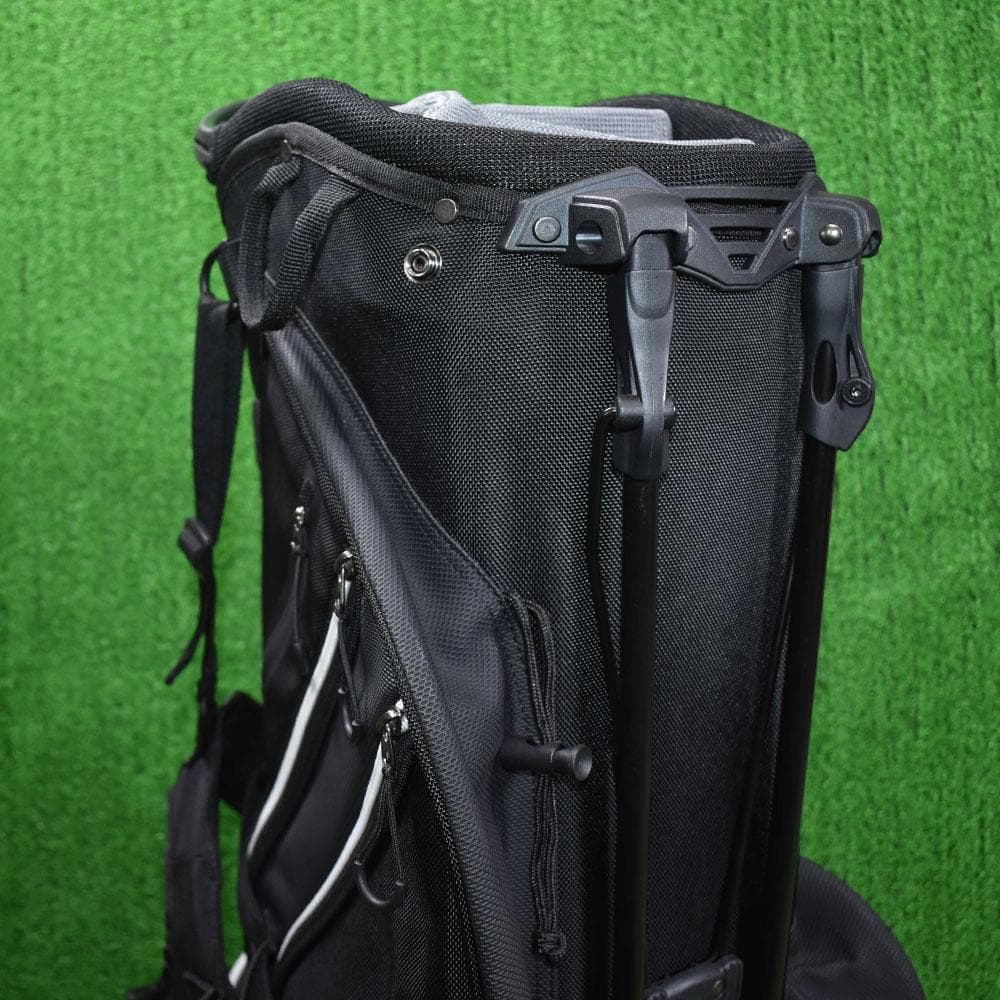 TIGORA/ティゴラ スタンド式キャディバッグ【ブラック】訳あり品！