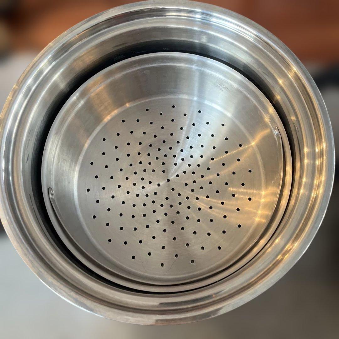 MEYER圧力鍋 透明ガラス蓋付き