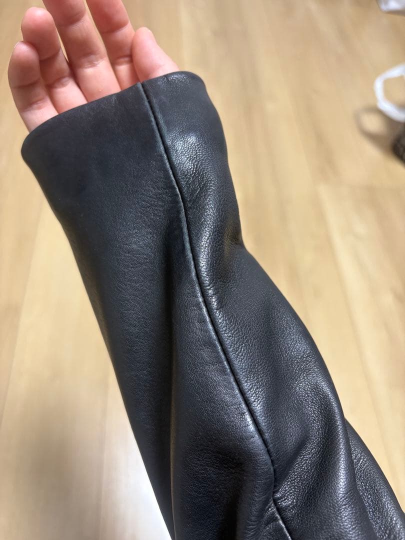 オールセインツ　ライダースジャケット　秋冬　アウター　レザー※説明読んでください