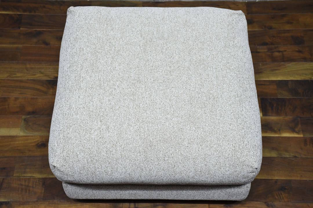 CBC49 シンプルモダン 69cmスクエア型 オットマン フェザークッション