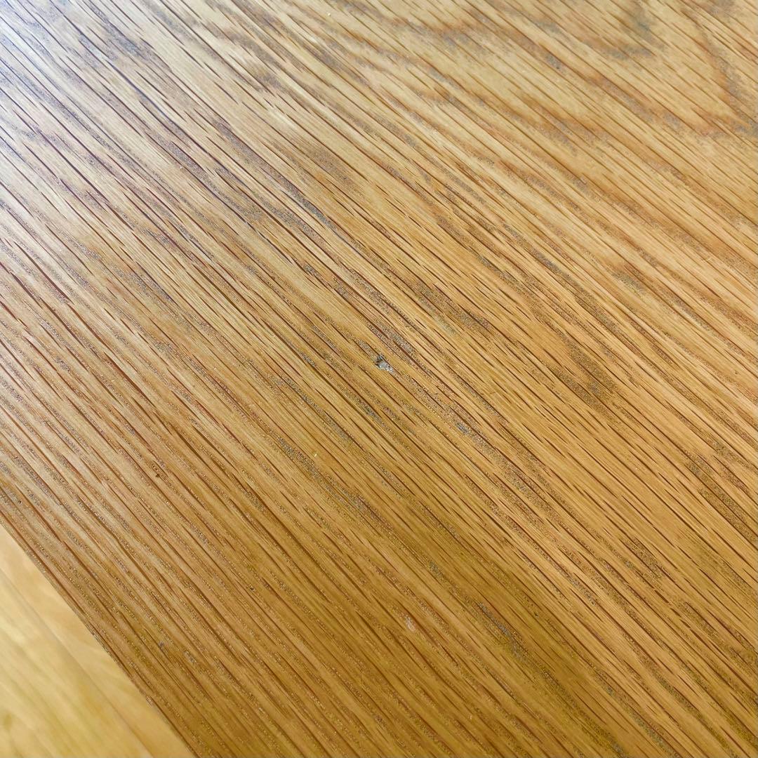 【無印良品】オーク　無垢材　ダイニングテーブル　2021年購入品