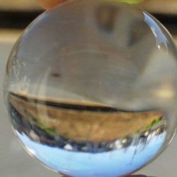 クォーツ　球体 水晶　本物