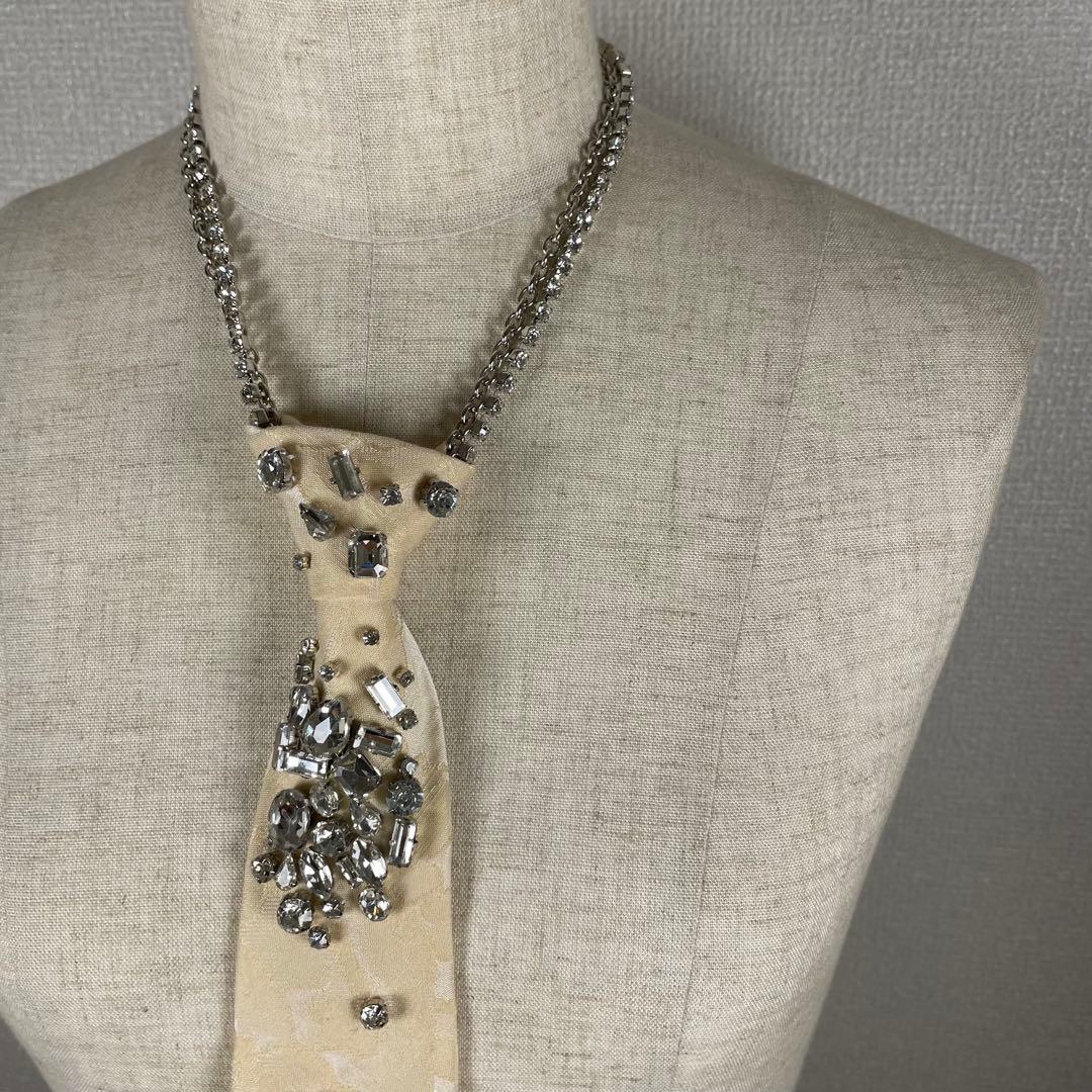 【値下げ】litmus KISHIDAMIKI チェーン ネクタイ