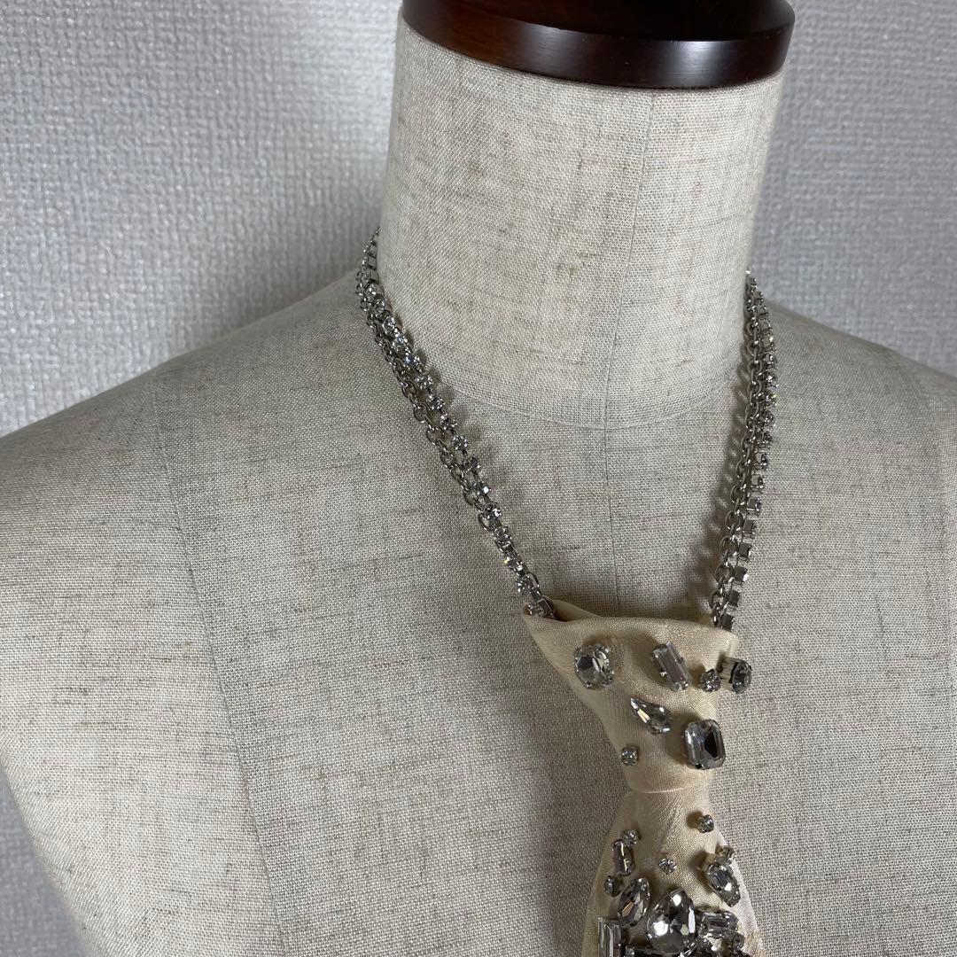 【値下げ】litmus KISHIDAMIKI チェーン ネクタイ