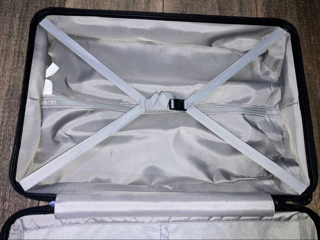 iskw様75L(中) バーを自由に調節できる ハードキャリーケース　黒系　鍵無