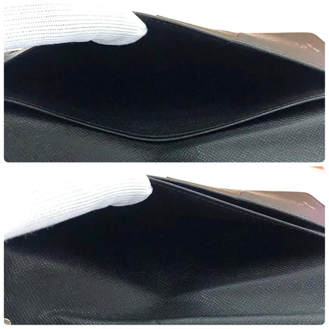 ルイ ヴィトン◎ポルトフォイユ ブラザ ダミエ グラフィット 黒 長財布