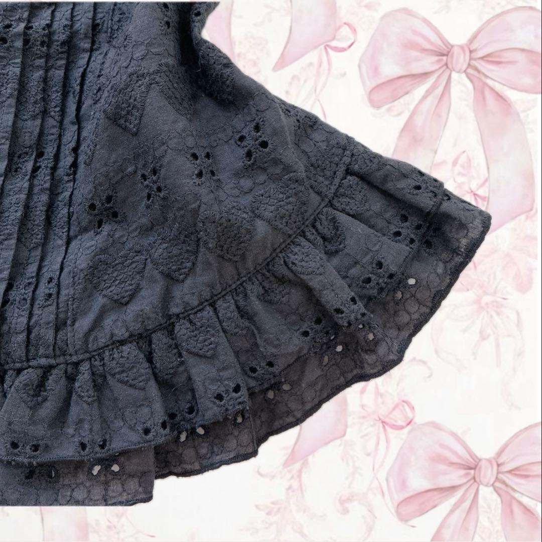 希少✨️TRALALA LIZLISA ‪‪ハート フリル ブラウス 姫 平成