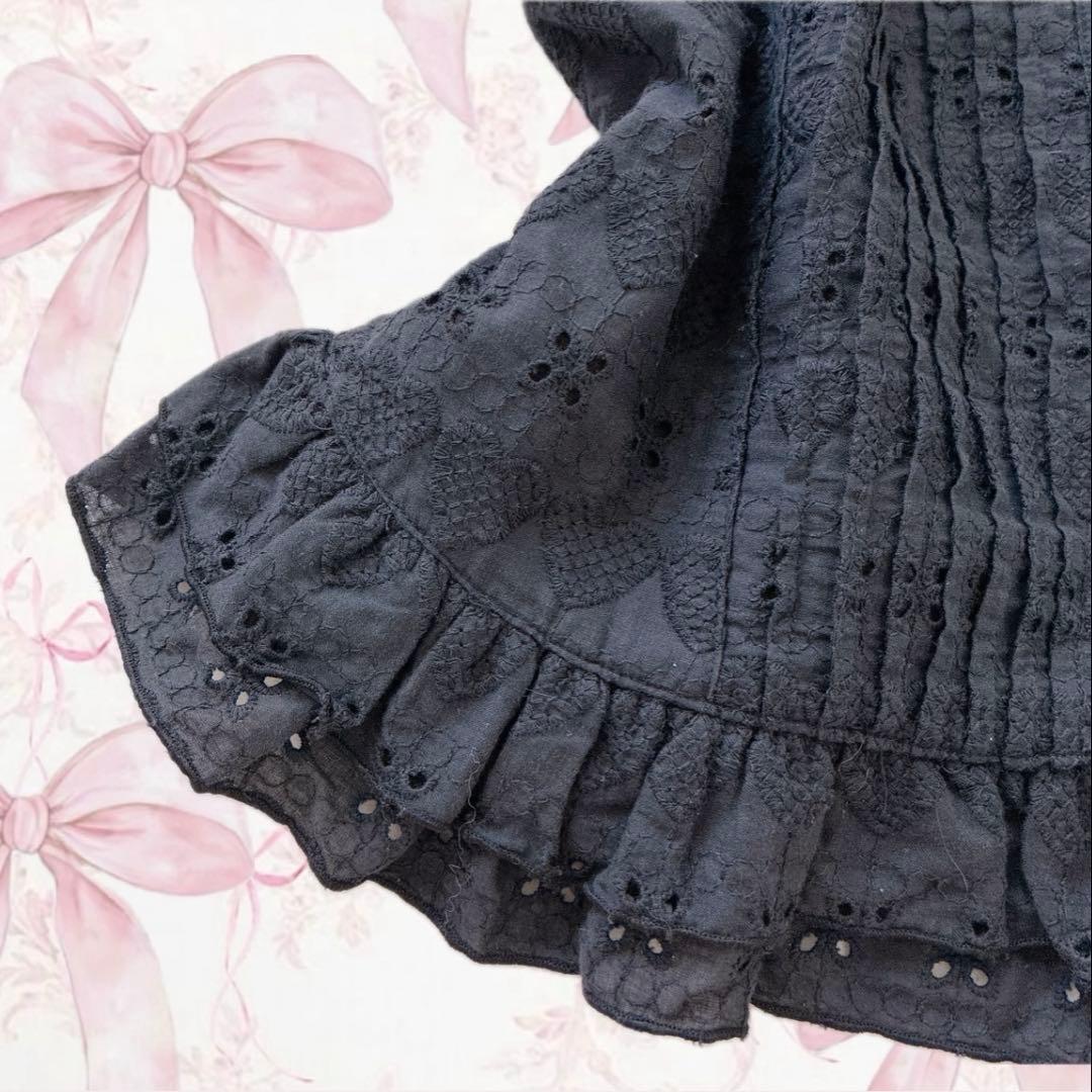 希少✨️TRALALA LIZLISA ‪‪ハート フリル ブラウス 姫 平成