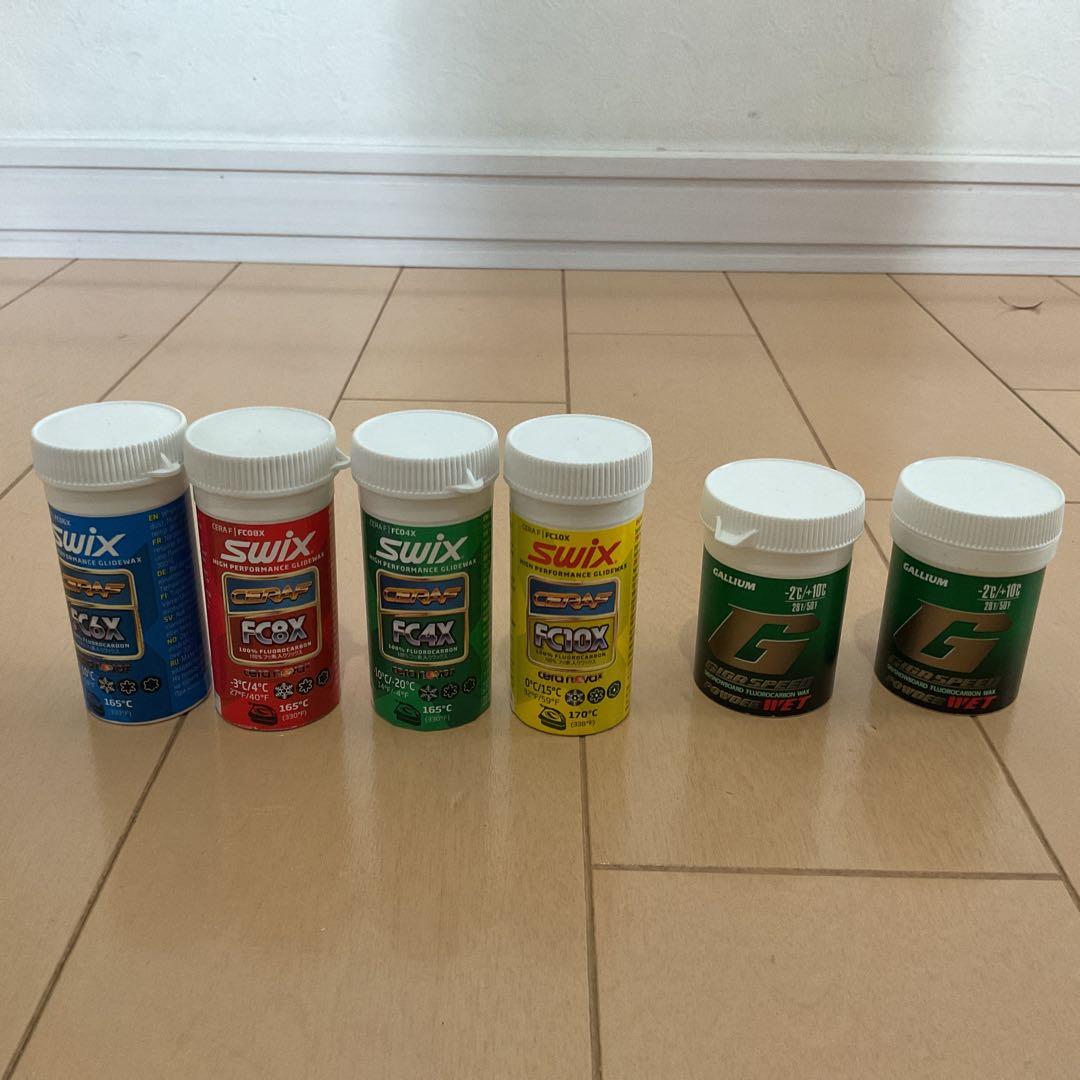 Swix スキー用ワックスセット 38g