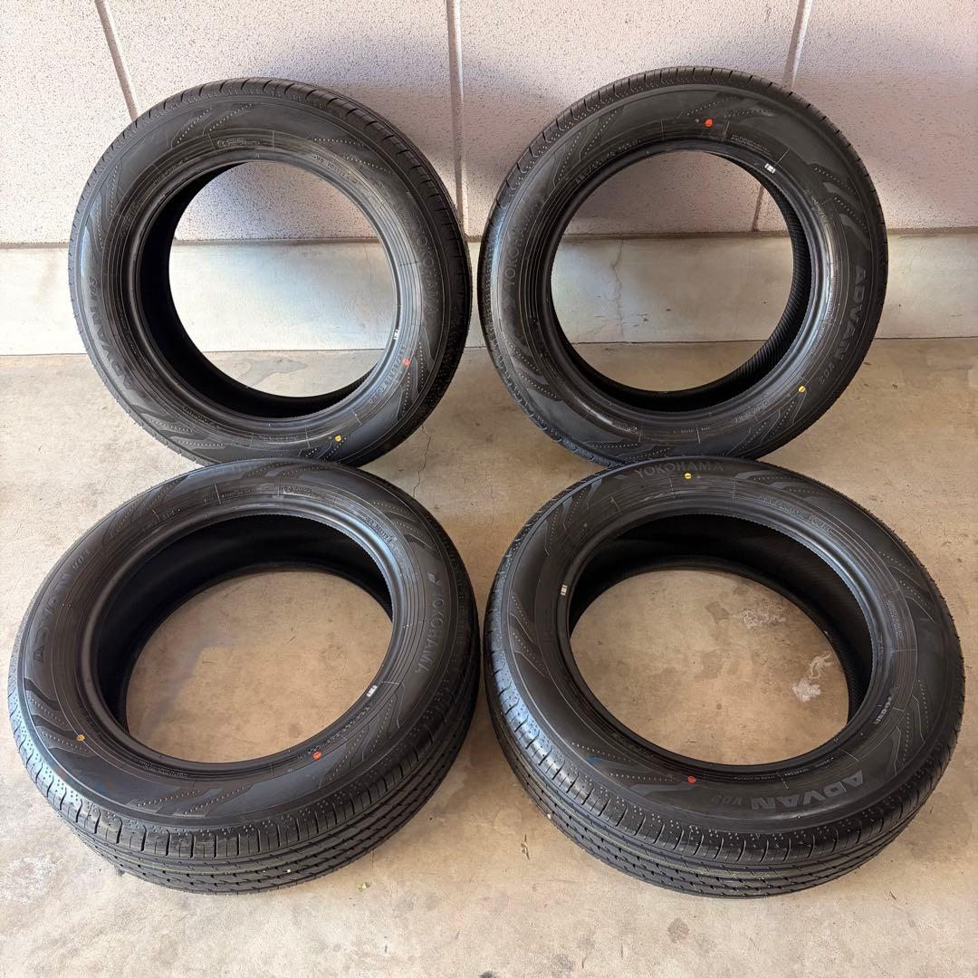 新車外し！25年★アルファード40系純正タイヤ　ヨコハマ　225/60R18★