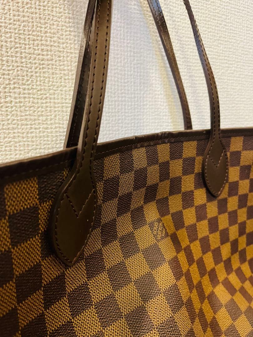 美品 ルイヴィトン バッグ ネヴァーフルMM ダミエ
