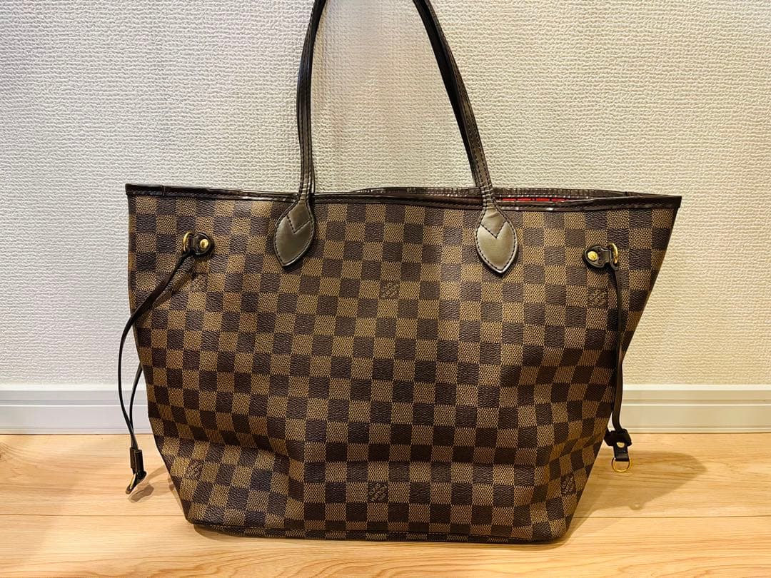 美品 ルイヴィトン バッグ ネヴァーフルMM ダミエ