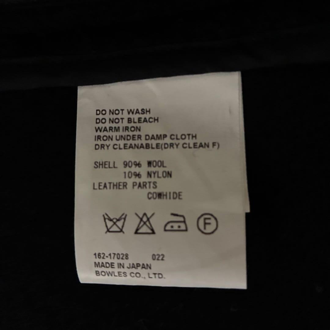 美品♡ HYKE ハイク　ダッフルコート　ロング　白トグル　ブラック　サイズ2