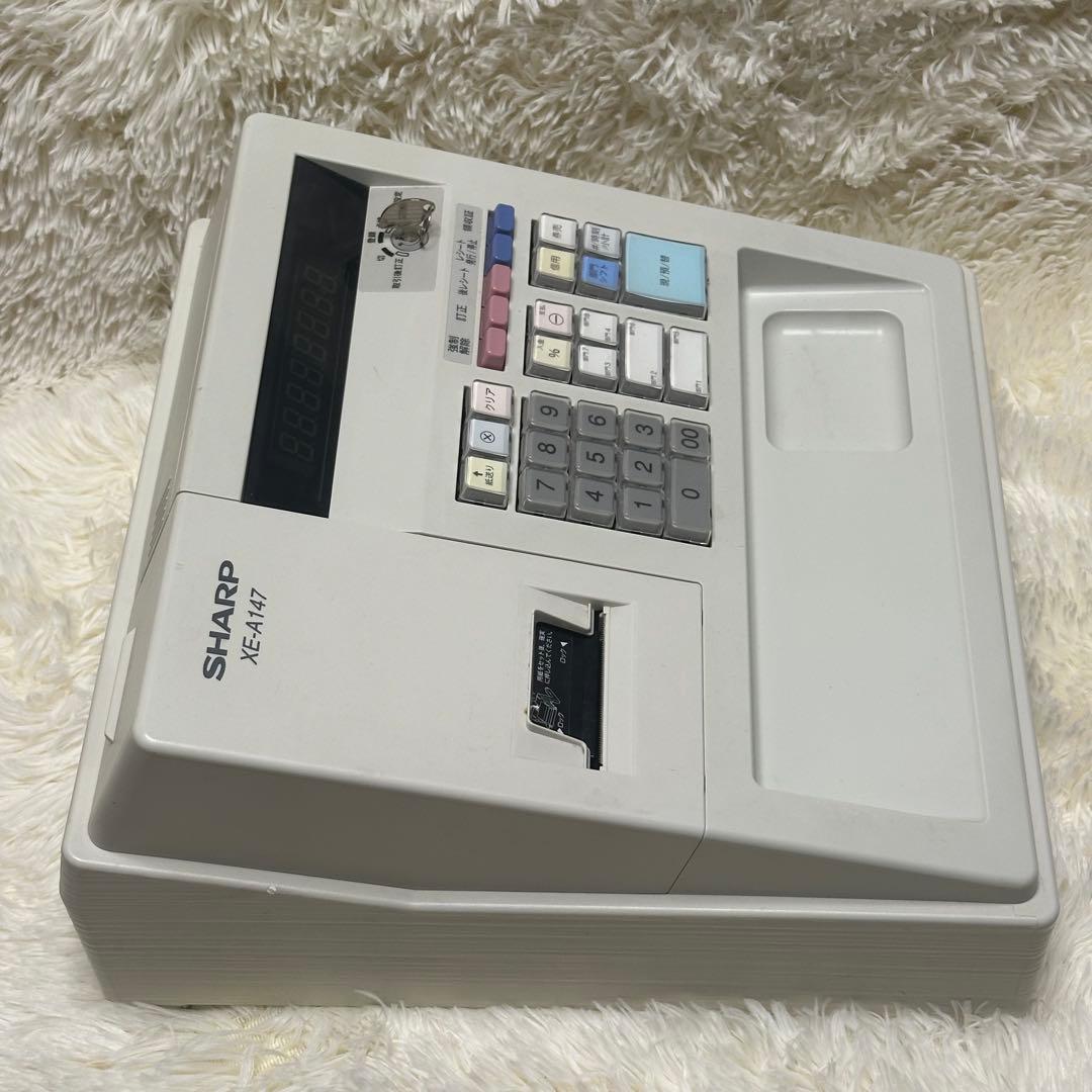 権*六様 SHARP XE-A147 レジスター