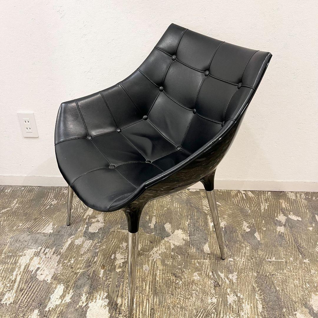 【正規品】カッシーナ スタルク カルテル アームチェア レザーダイニングチェア