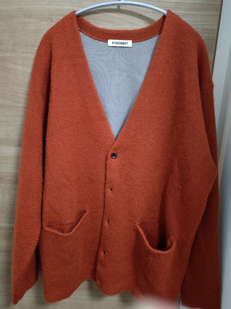 アタッチメント　ダブルフェイスニットカーディガン☆