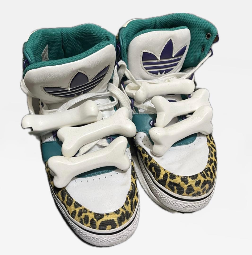 adidas JEREMY SCOTT コラボ レオパード柄 スニーカー