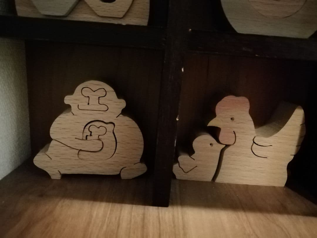 干支　木製　置物　玄関　インテリア　十二支　かわいい