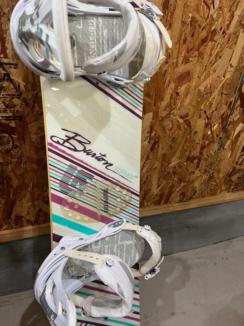 BURTON FEATHER 144㎝　3点セット　即日発送可能