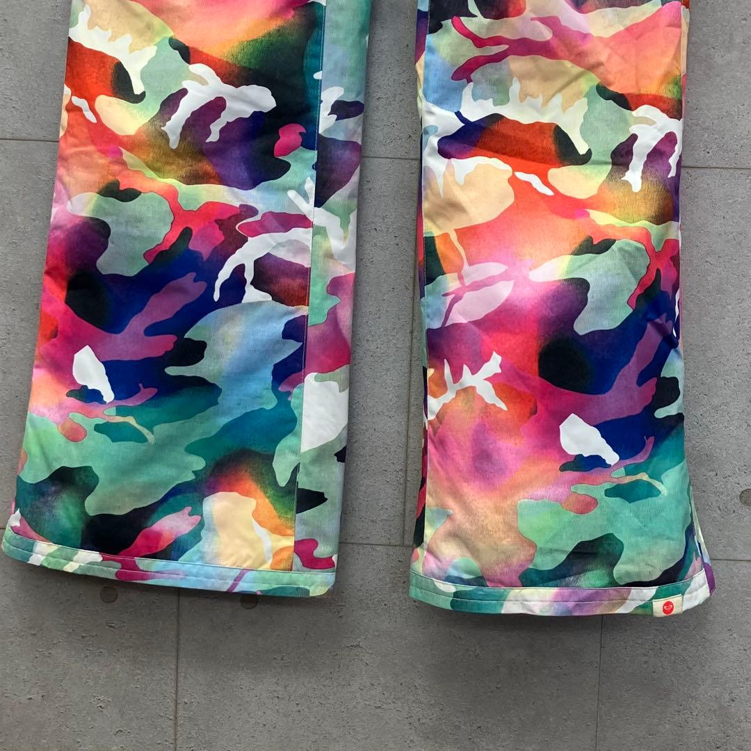 ROXY ロキシー スノボウェア 上下セットアップ レディース マルチカラー