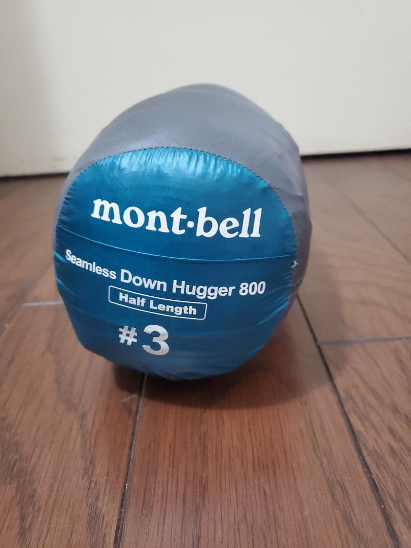 モンベル ダウンハガー#3 800　ハーフレングス