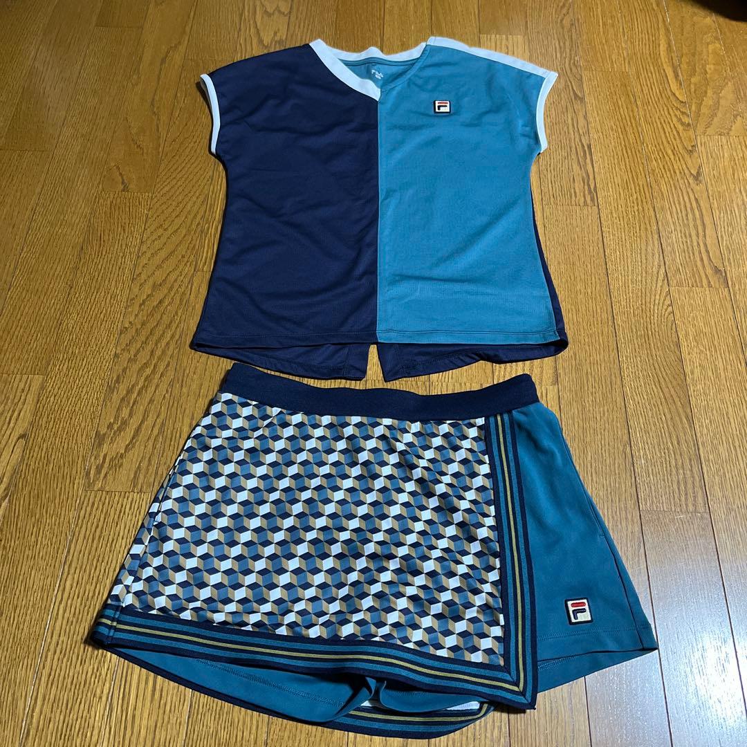 FILA 半袖Tシャツとスカートセット Lサイズ