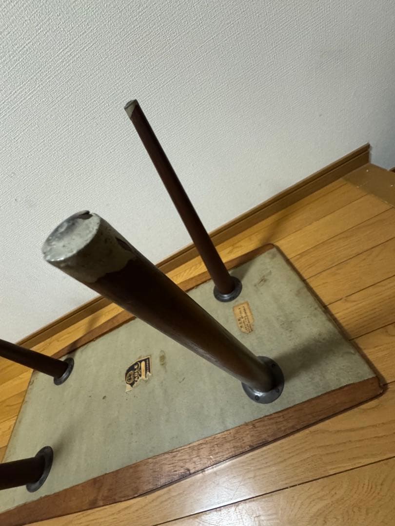 マルニ　孔雀マーク　ヴィンテージ　テーブル　昭和レトロ