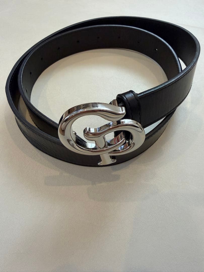 小物 cootie 25ss Symbol Buckle Leather Belt