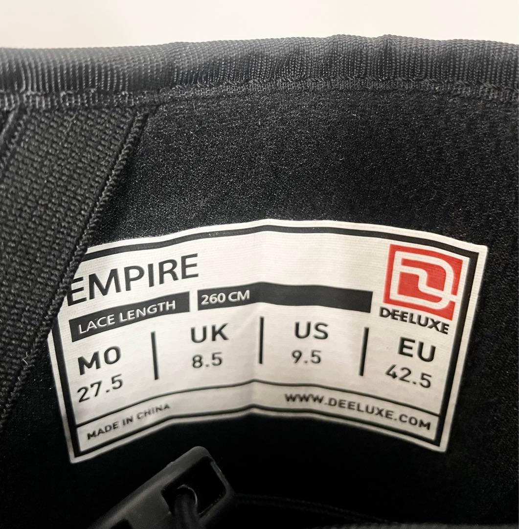 DEELUXE EMPIRE BLACK 18-19 スノーボード ブーツ