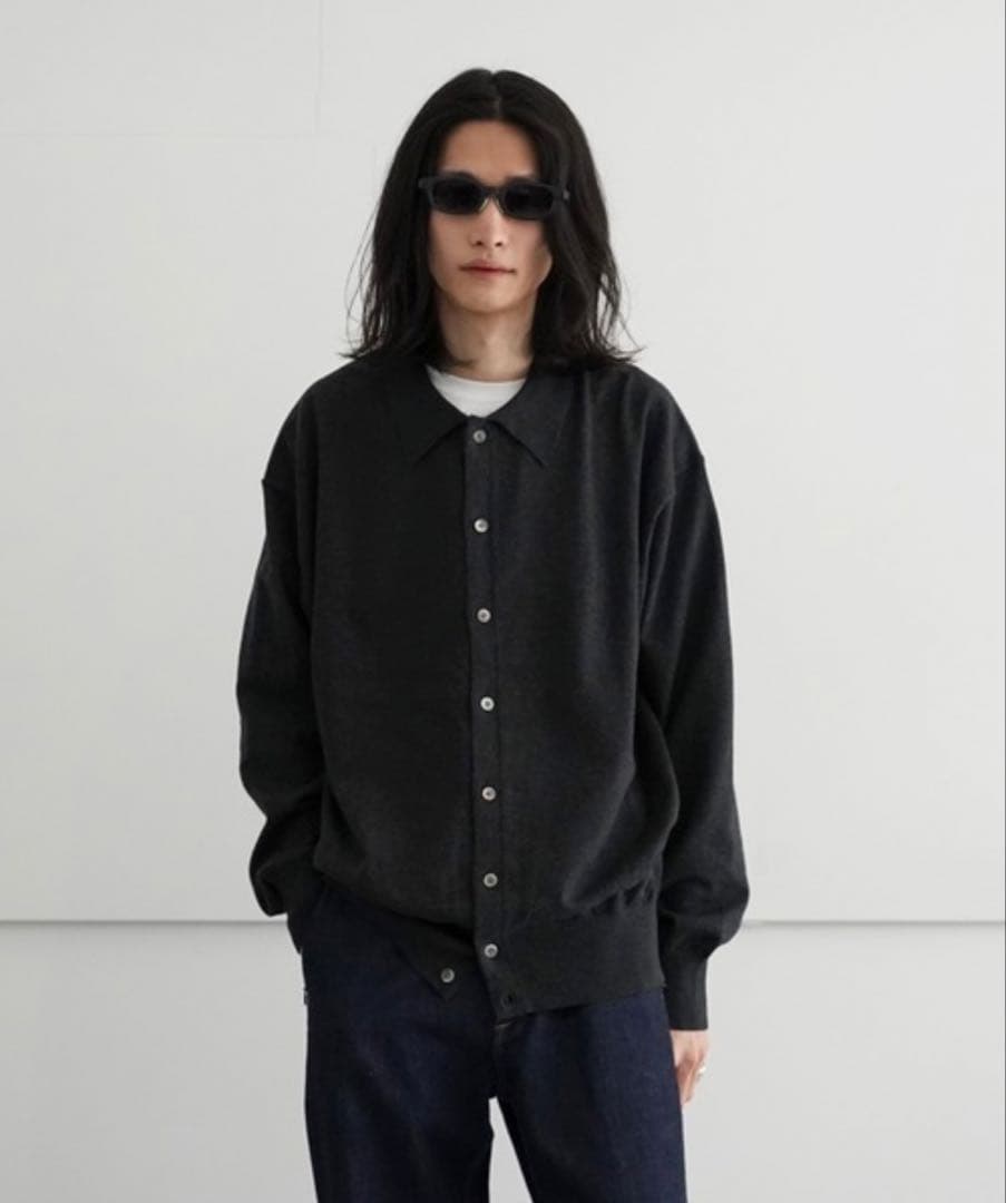 crepuscule Knit Shirt L/S ニットカーディガン