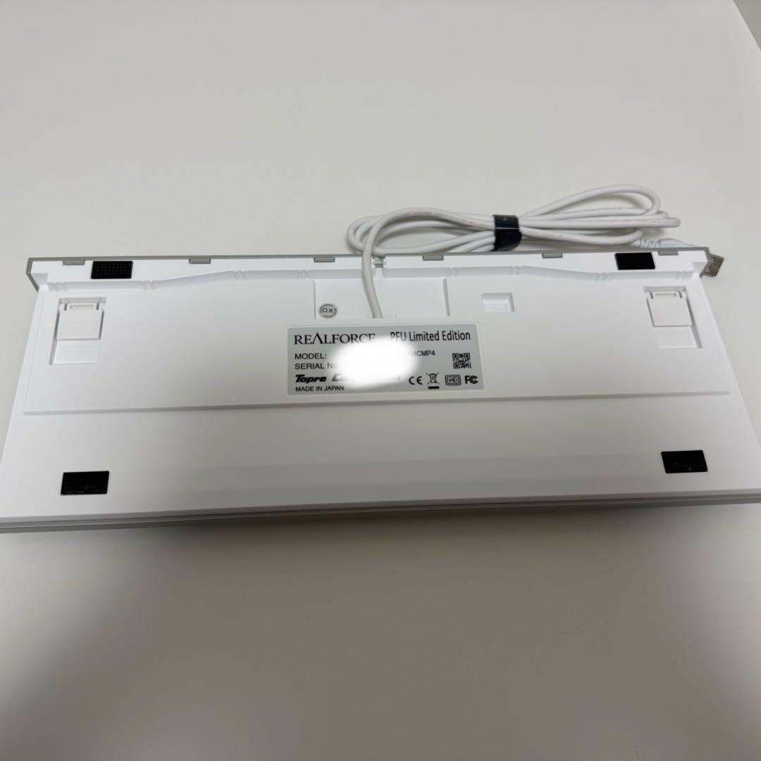 キーボード REALFORCE TKL SA for Mac R2TLSA-JP4M-WH