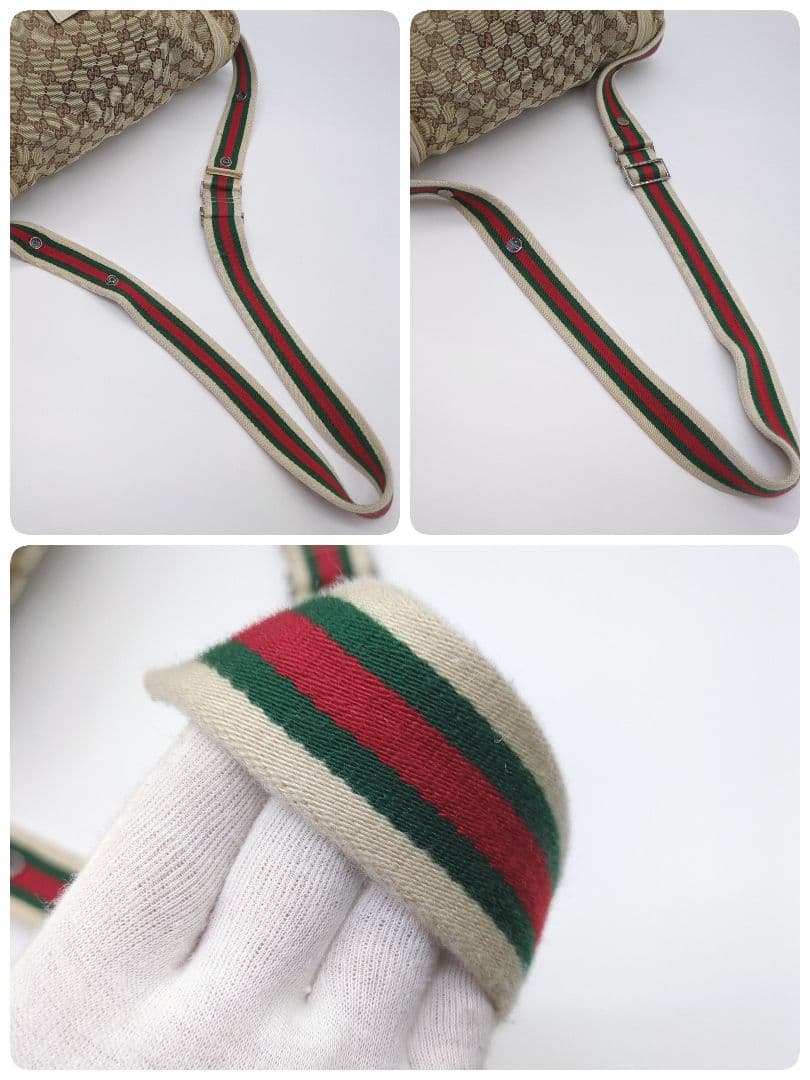 【入手困難・保存袋付】グッチ☆マザーバッグ GGキャンバス シェリーライン レア