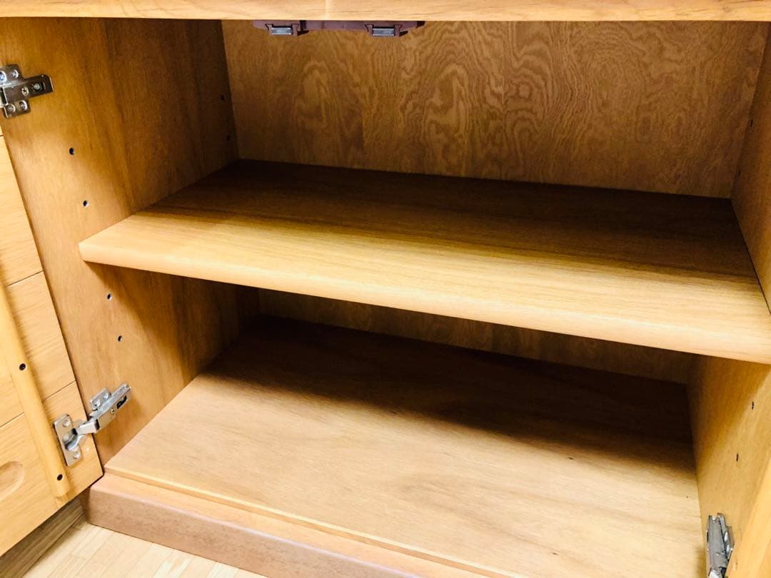 【✨5年程前に20万程で購入✨】【美品✨】天然木　食器棚