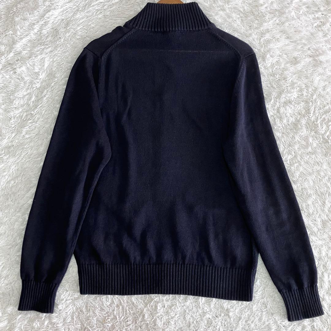 ZANONE CHIOTO コットン リネン スタンドカラー カーディガン50