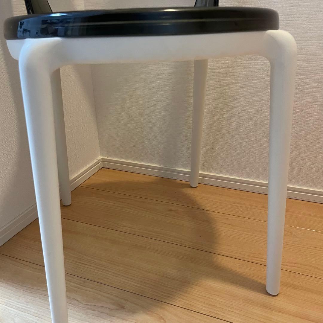 【2脚セット】ソフトライン　LUNA ルナ　スタッキングチェア　ダイニングチェア