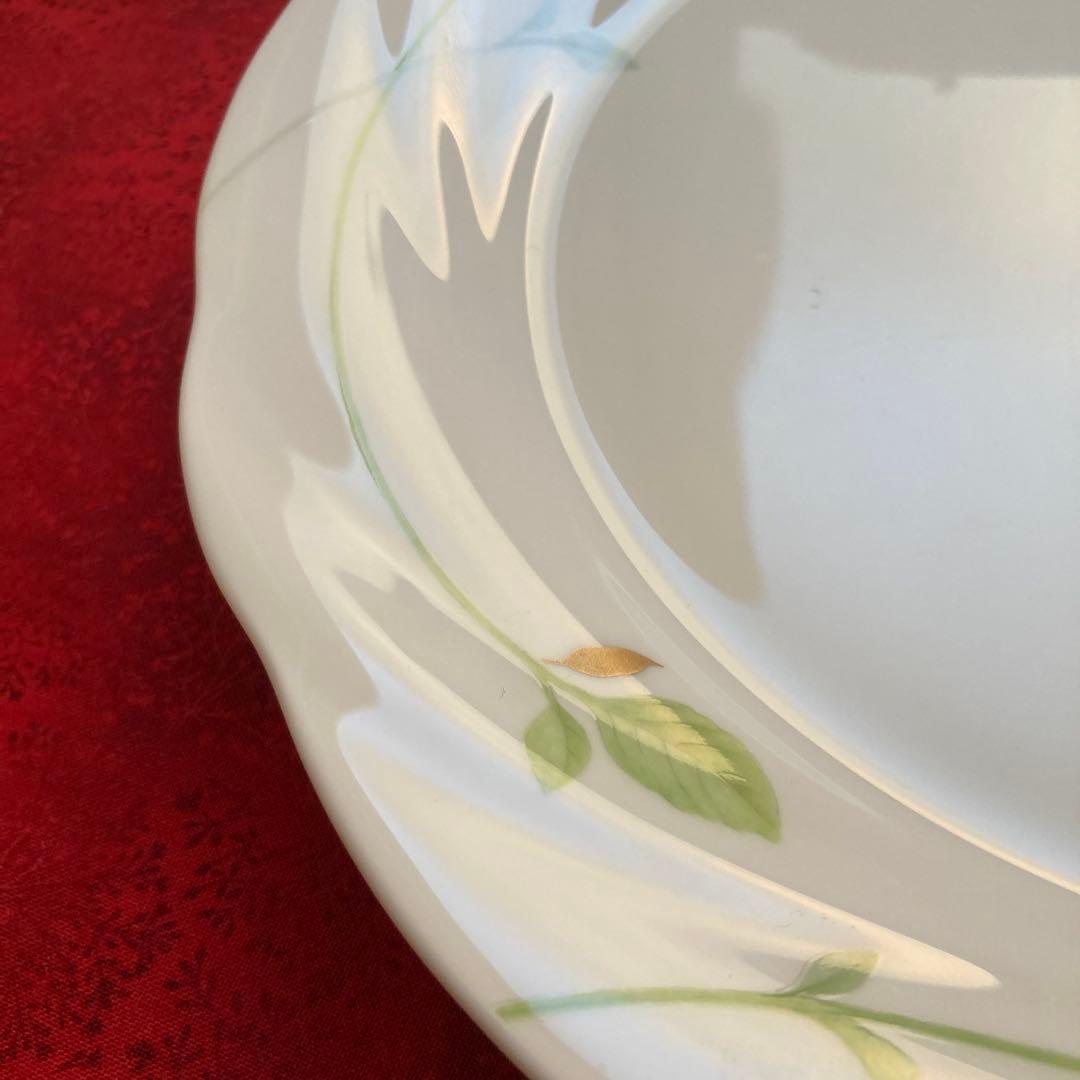 ナルミ　レモンバーム　ディナープレート　4枚