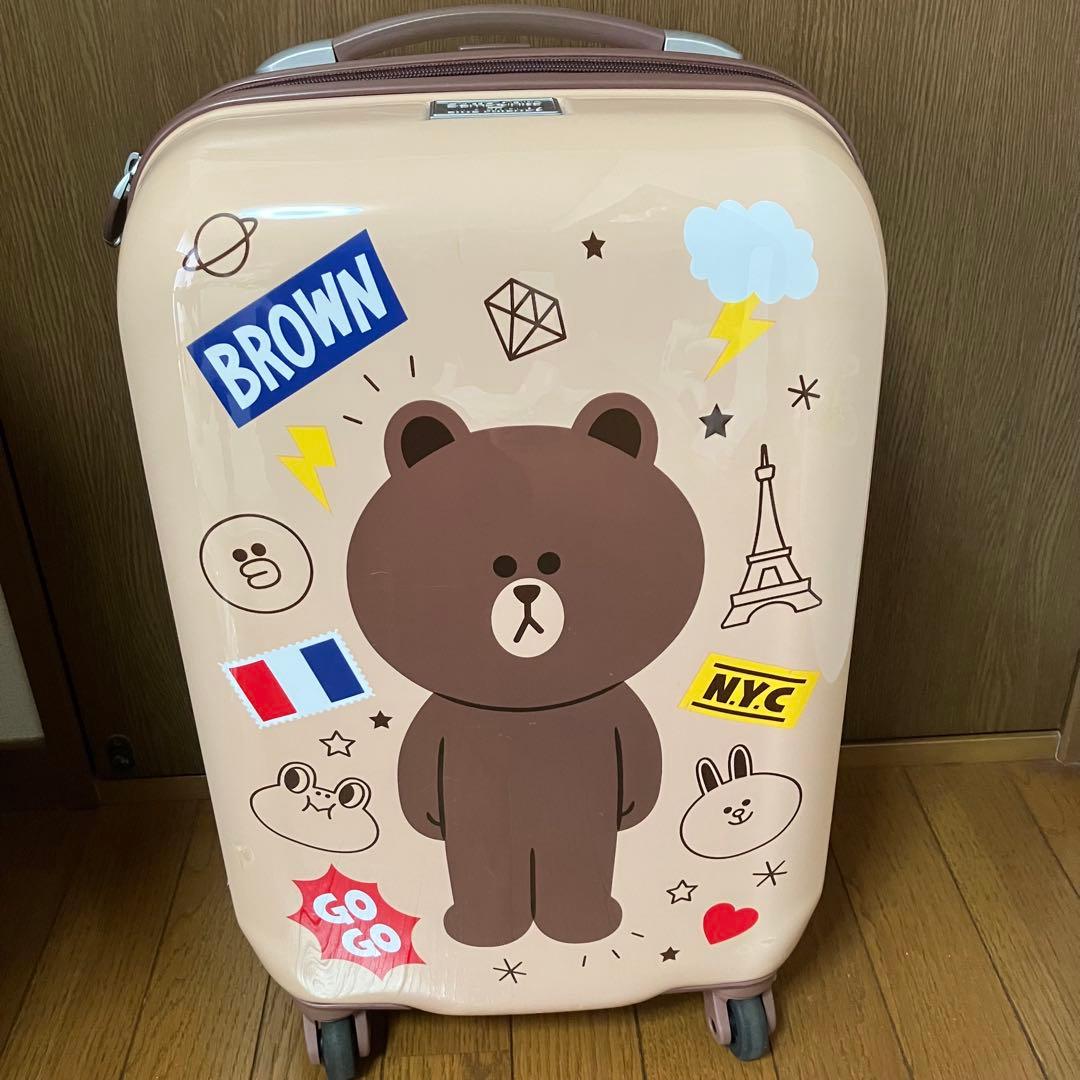 サムソナイト LINEブラウン キャリーケース