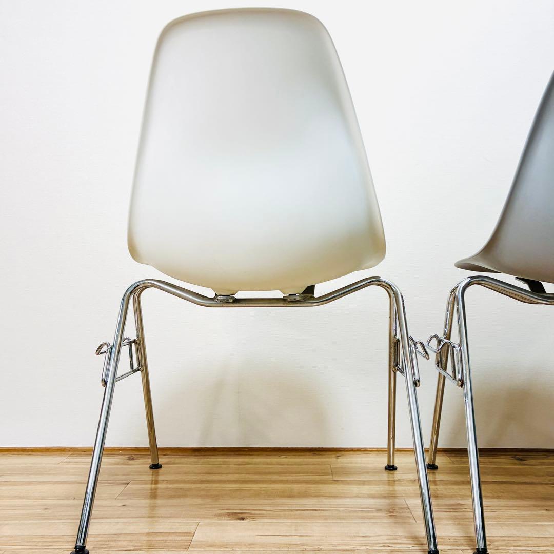 Vitra　ヴィトラ　スタッキング　サイドシェルチェア　2脚セット　イームズ