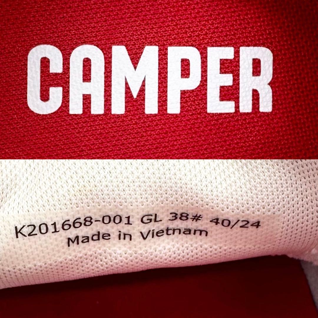 未使用✨カンペール スニーカー ペロータスソイエル レザー ホワイト 24cm位