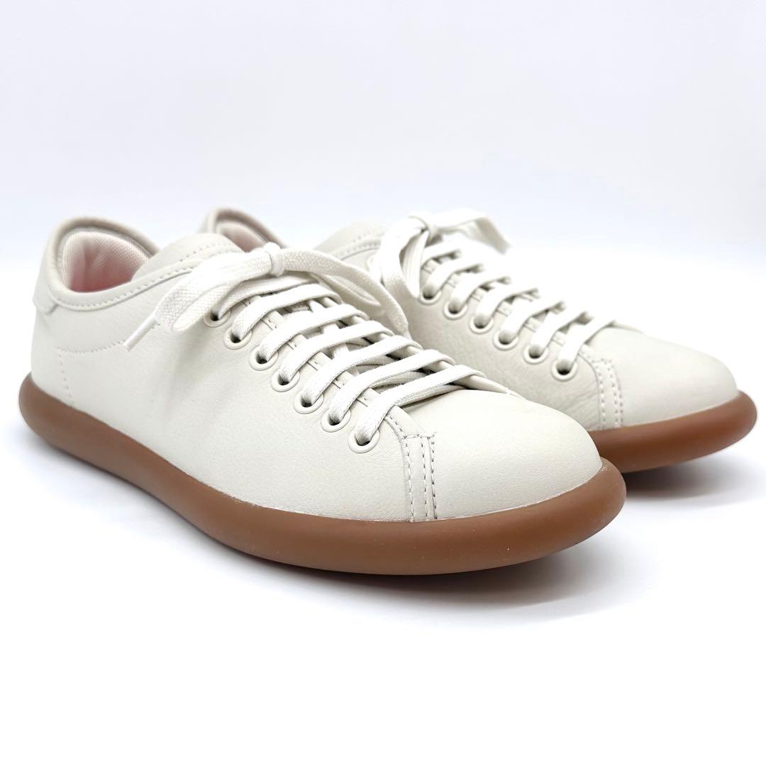 未使用✨カンペール スニーカー ペロータスソイエル レザー ホワイト 24cm位